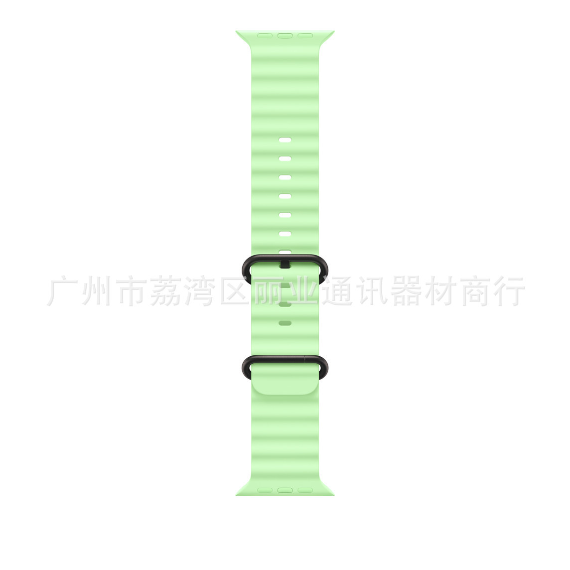 Official New Color Ocean Strap Silicone Suitable for Apple Watch Strap Cross-Border Export Wholesale S11 Strap