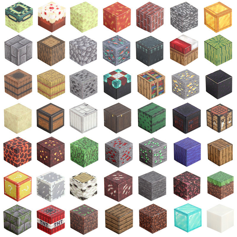 My Magnetic World DIY Building Blocks Children's Educational Toys Large Particle Doll Castle Model Ornaments Bulk