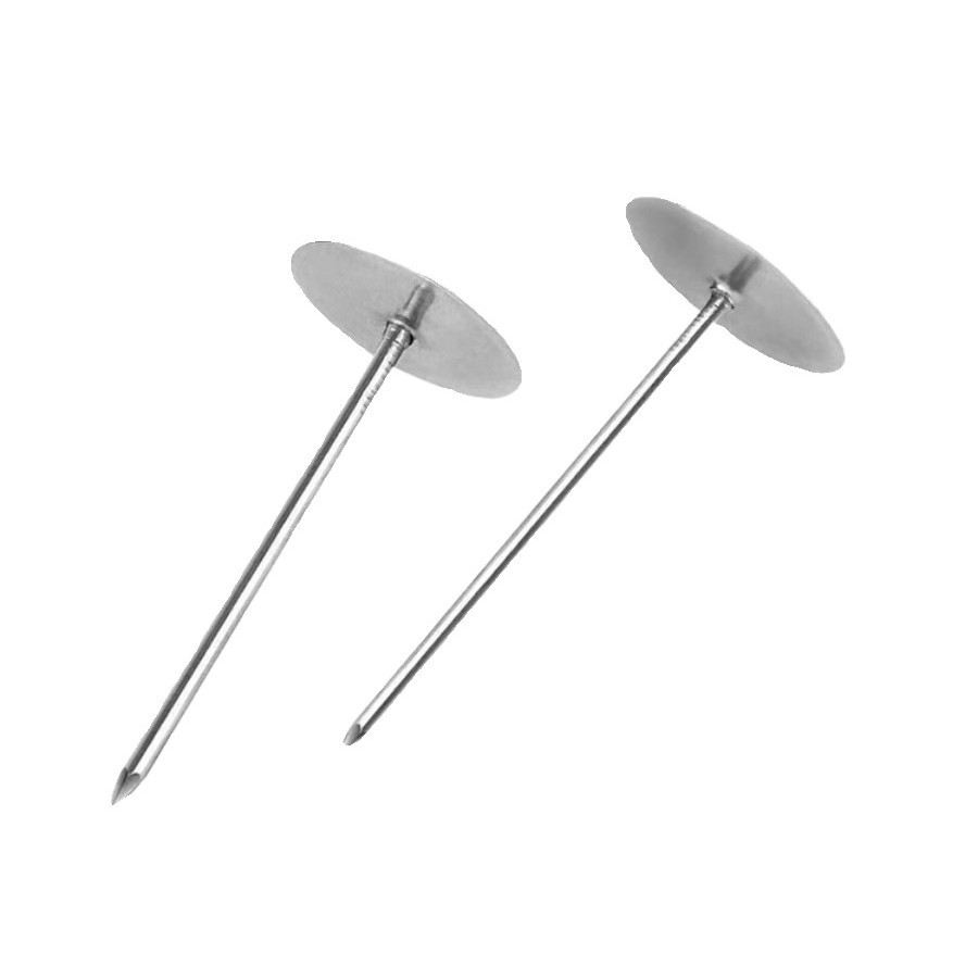 Air Duct Welding Nails, Insulation Nails, Glass Wool Rock Wool Fixing Nails, Galvanized Round Head Welding Nails, Central Air Conditioning Duct Welding Nails