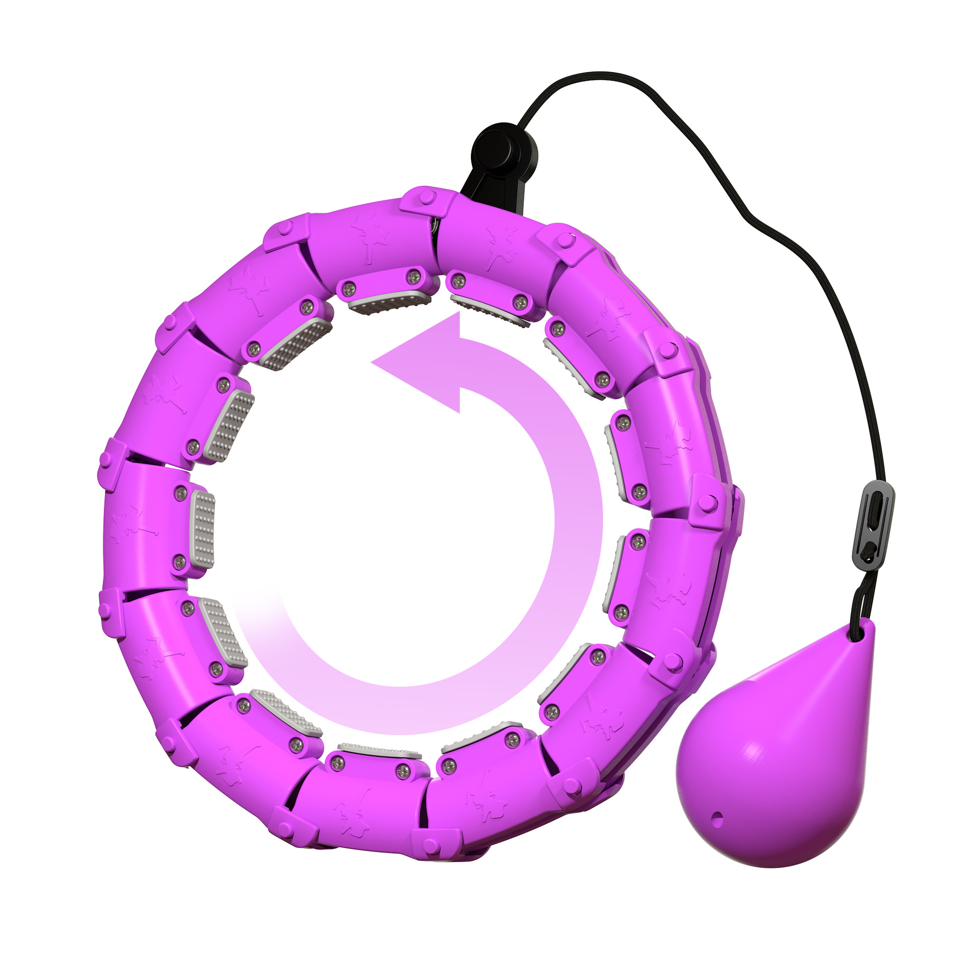 Hula Hoop for Women, Special Abdominal Reduction Hula Hoop, Sports Slimming Belly Hula Hoop, Fitness Fat Reduction Hula Hoop