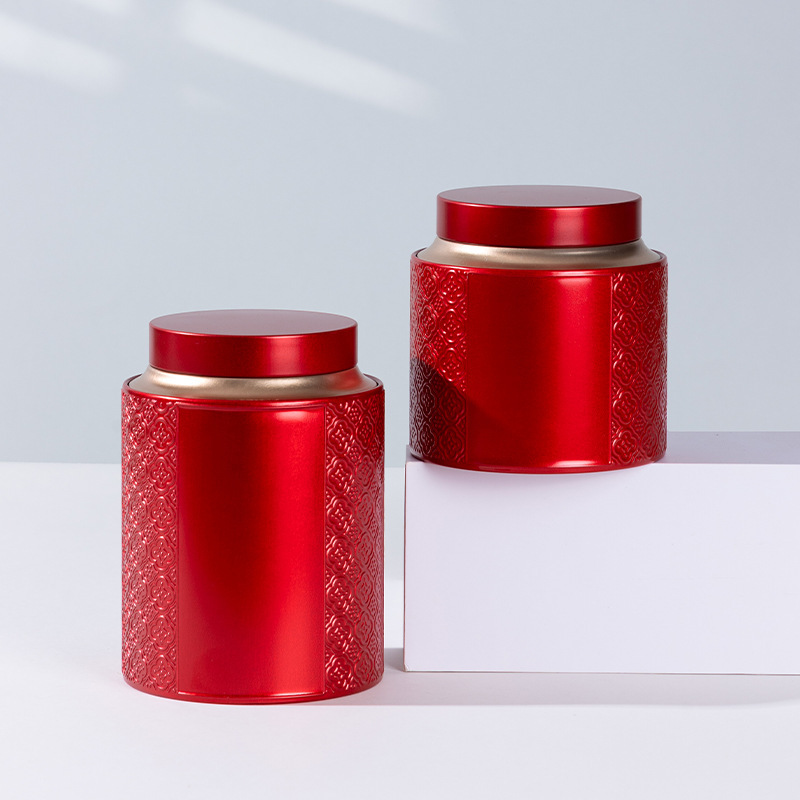 Tea Tin Can, Iron Can, Gram Tea Can, Mandarin Tea 125g 250g, Huangjing Tea, Lapsang Souchong Tin Tea Can