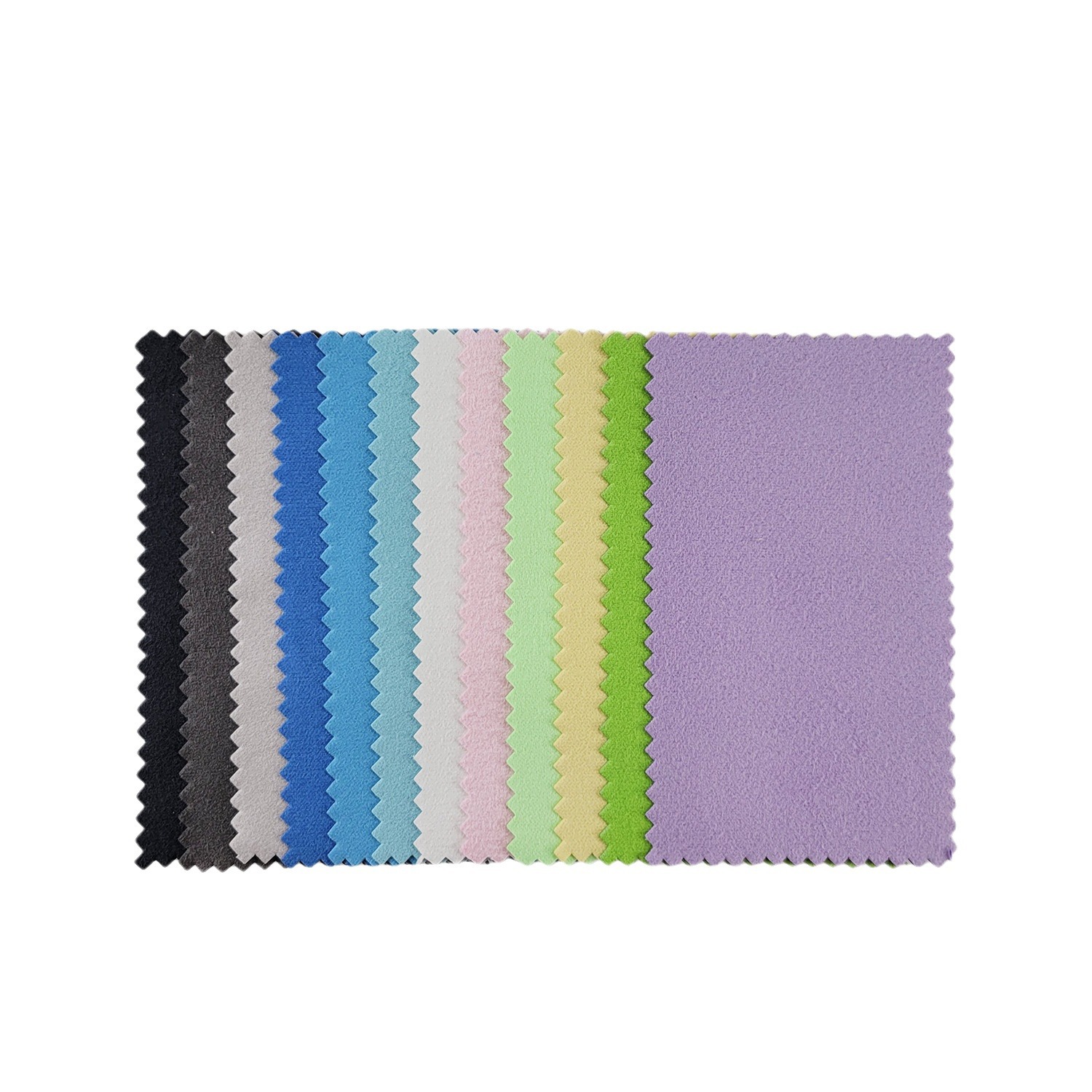 Microfiber Silver Polishing Cloth Jewelry Wiping Cloth Double-Sided Velvet Silver Polishing Cloth Manufacturer Wholesale