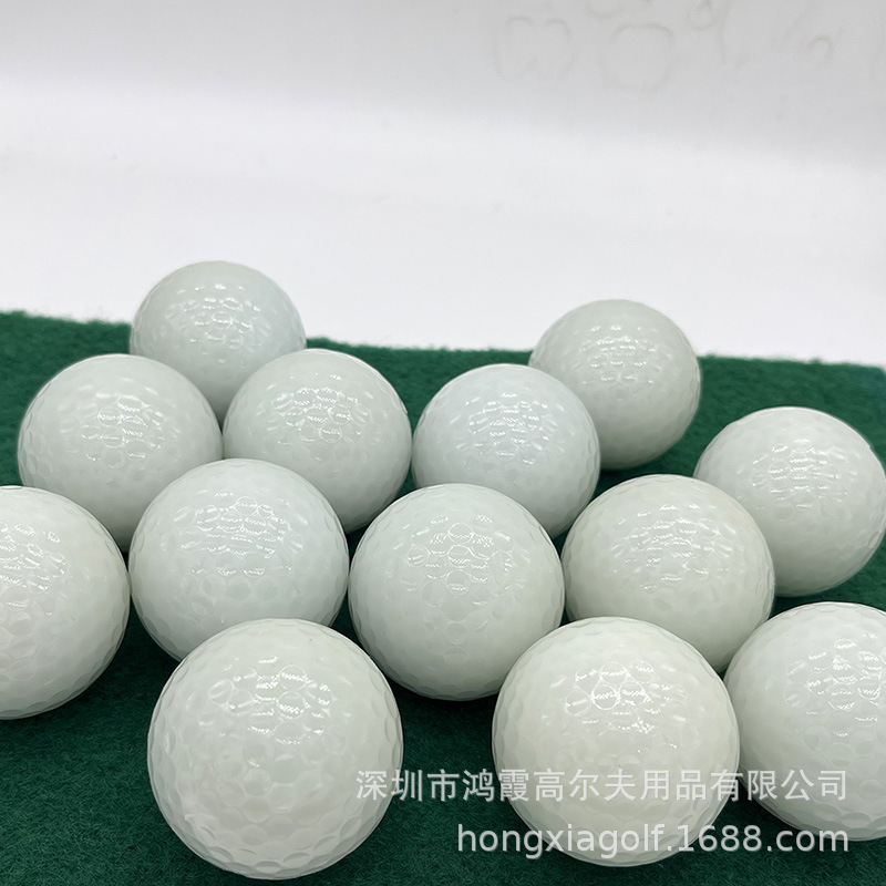 New golf golf luminous ball golf fluorescent ball automatic light absorption luminous fluorescent night ball