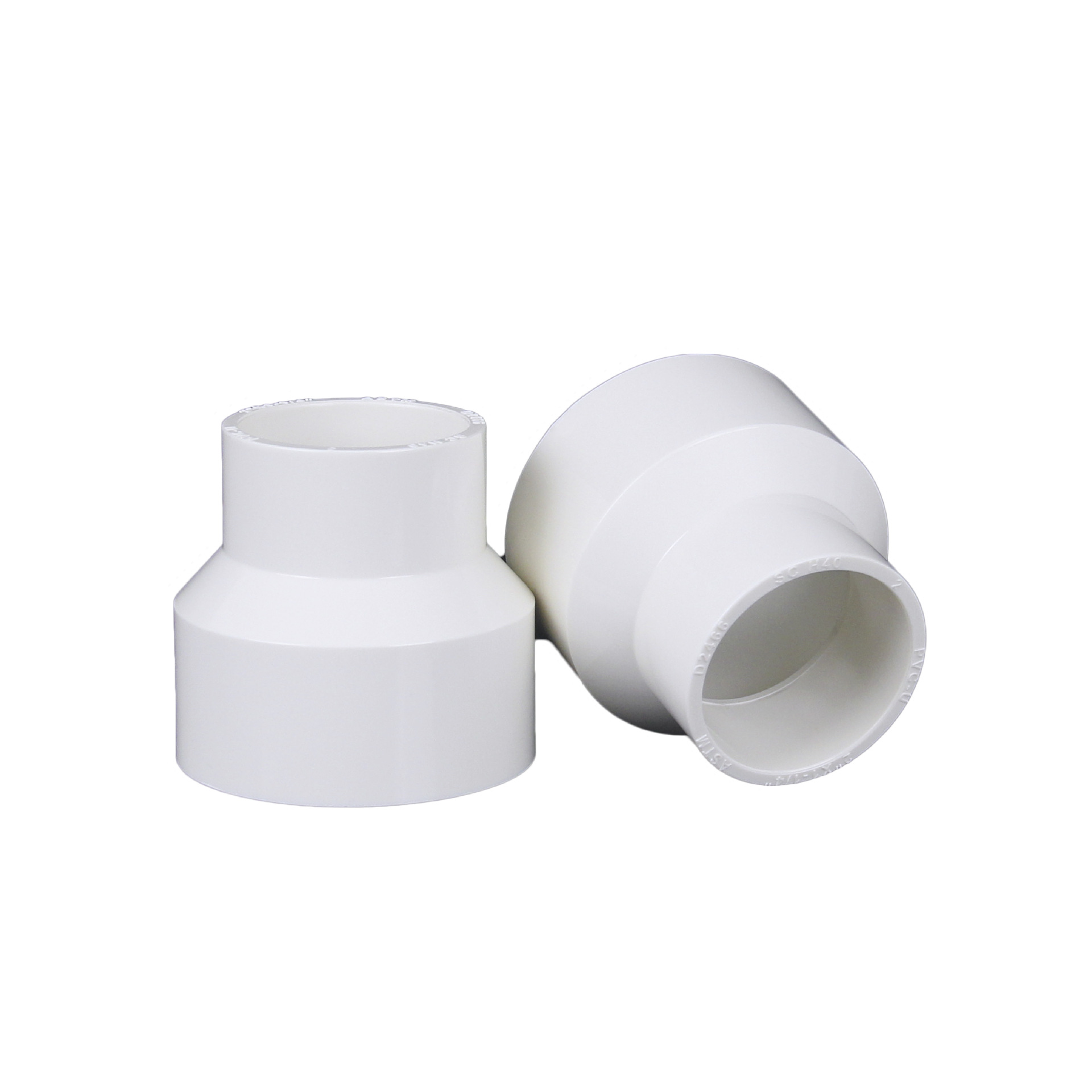 Cross-border Amazon Hot Sale US Standard UPVC Water Supply Reducing Diameter Direct SCH40 Large and Small Head Reducing Diameter Water Supply Pipe Fittings