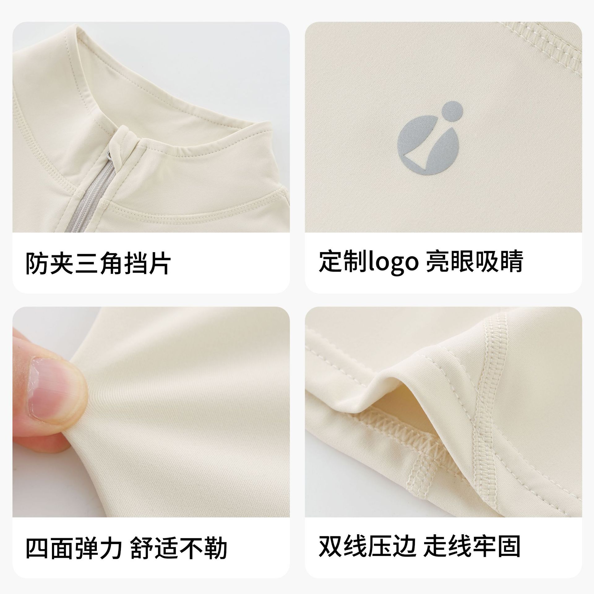 Girls' Autumn and Winter High-Elastic Sports Training Clothes, Tennis Running Jackets, Spring and Autumn Suits, Yoga Clothes, Medium and Large Children's Tops