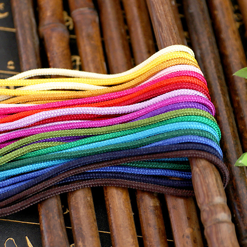 in stock Pendant Hanging Rope Chinese Knot Hanging Rope Handle Piece Rope Sachet Sachet Jade Beads Handle Rope Handle Rope Hand-woven Line