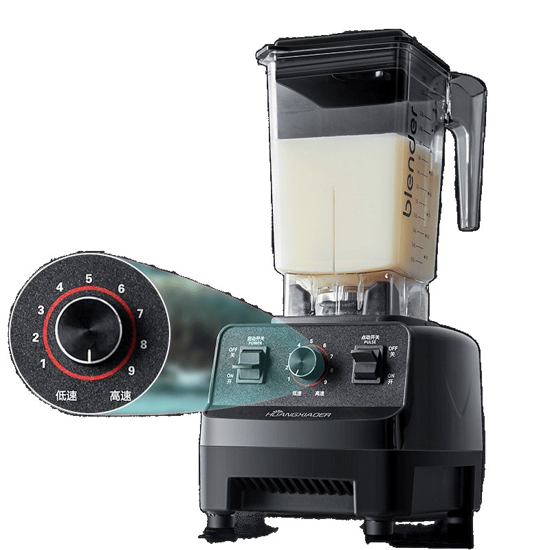 Smoothie Machine, Commercial Milk Tea Shop, Crushed Ice, Street Stall, Juice Extractor, Smoothie Machine, Multi-Functional Cooking Wall-Breaking Soy Milk Machine