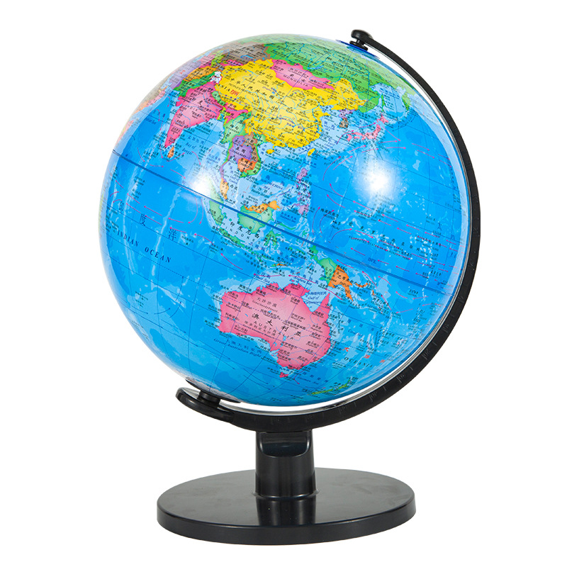 AR globe wholesale diameter 25cm children intelligent luminous ornaments decorations world map teaching equipment