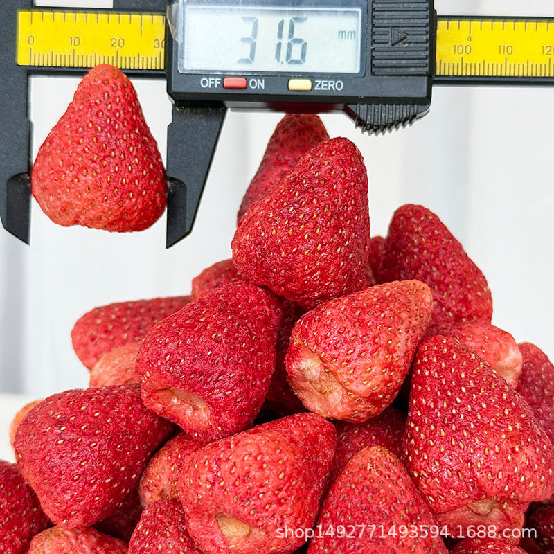 FD сушеная клубника, сорт А, оптовая продажа, фрукты, козье молоко, снежинки, хрустящие нуга, 500г закуски