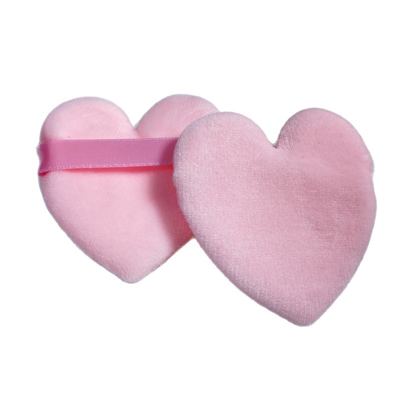 Crystal Super Soft Powder Puff Loose Powder Honey Powder Puff Powder Cake Makeup Flocking Powder Puff Short Plush Powder Puff Spot Wholesale