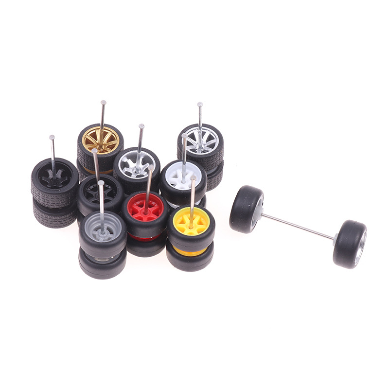 Alloy Car Modified Wheel Hub Wheel Remote Control Car Pattern Tire Wheel Modification Accessories