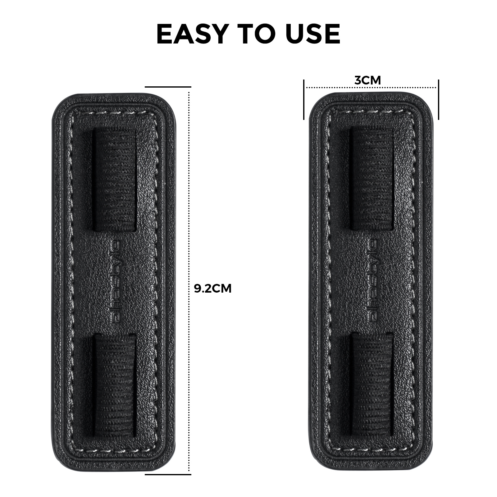 Suitable for Apple Pencil3 (Usb-C) & 2&1 Removable Adhesive Pu Pen Holder Pen Sticker Storage Pen Slot Pen Holder