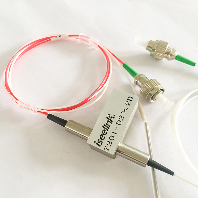 D2×2B Polarization Maintaining Switch Mechanical Optical Path Control Single Multi Mode Non-Locking 1310/1550/850Nm