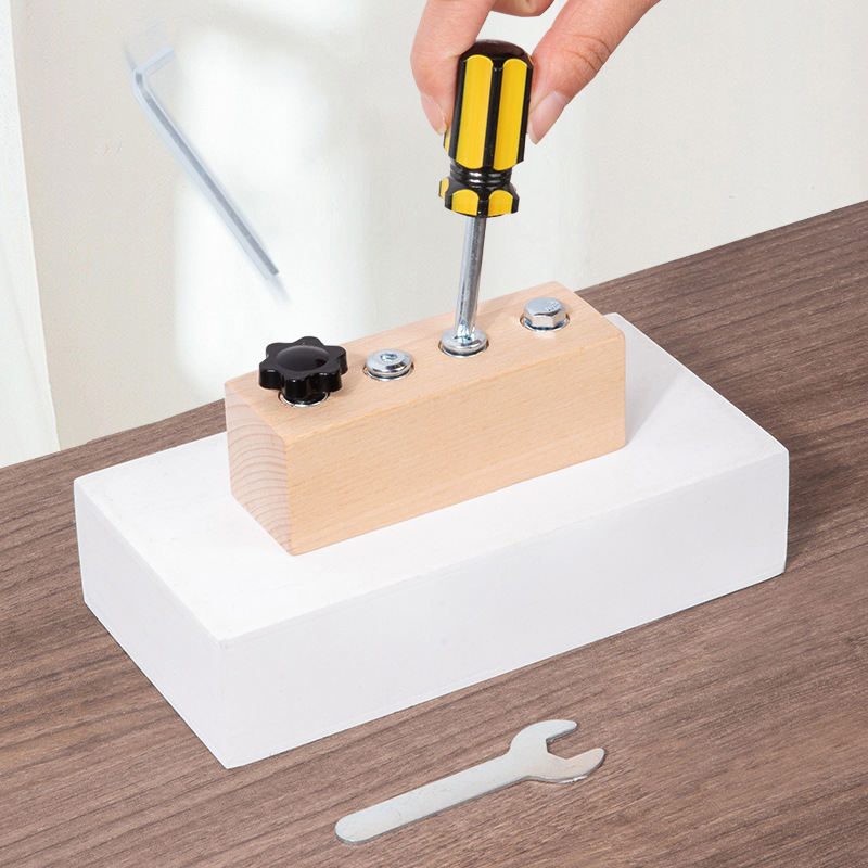 Children's Screw Combination Montessori Daily Life Teaching Aids Busy Toys Children's Early Education Educational Unlocking Toys