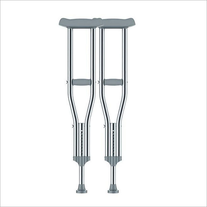 Heinold's crutch fracture underarm crutch non-slip medical crutch rod double cane medical walking aid