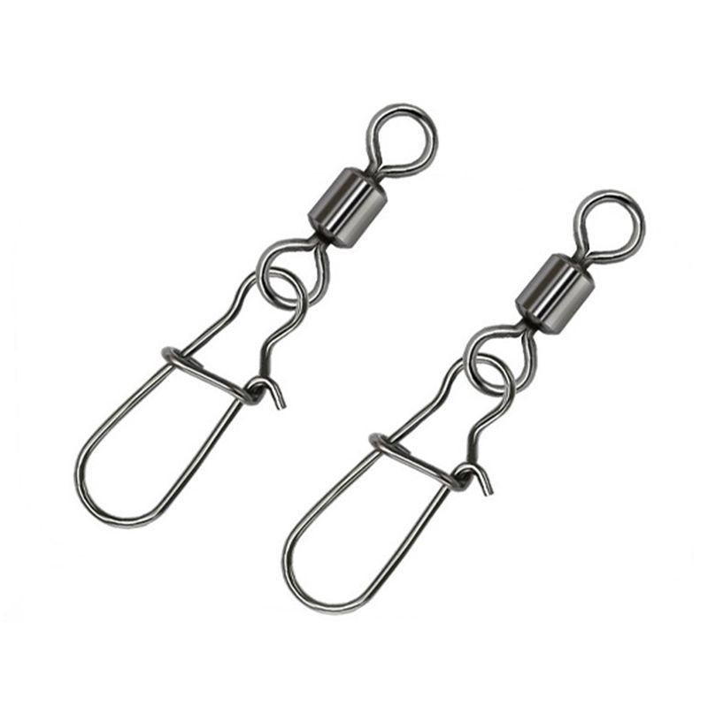 American Swivel Reinforced Pin Eight Ring Connector Quick 8 Ring Fishing Road Asian Pin Fishing Gear Small Accessories