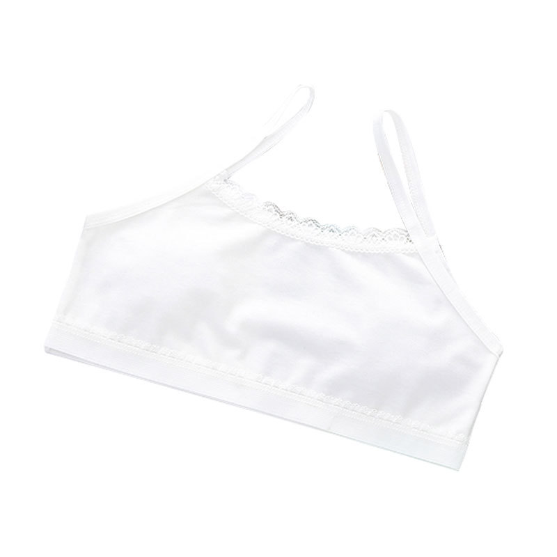 Children's Vest 7-9 -- 3-4 Years Old Girls' Developmental Camisole Tube Top Pure Cotton Underwear for Girls and Primary School Students