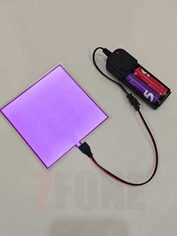 Cuttable Led Light-Emitting Sheet Ultra-Thin Light-Emitting Board Cold Light Sheet Battery Type Light Guide Plate Backlight Plate Flexible Light Board 12V
