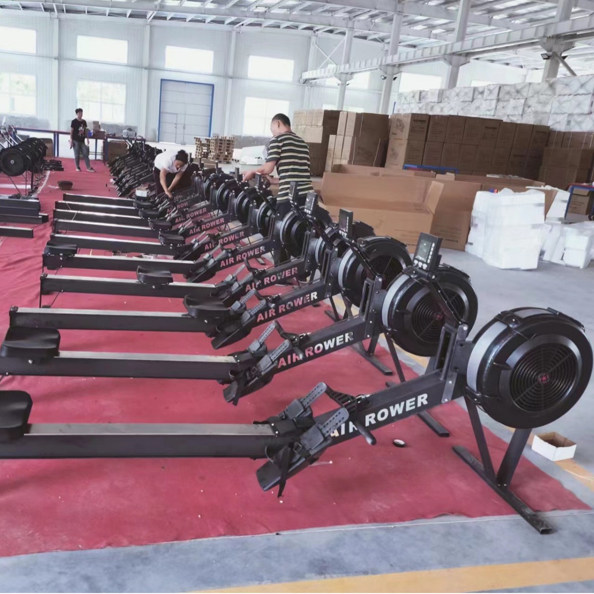 Fitness Supplies Wind Resistance rowing machine small fitness equipment indoor rowing machine monorail new C2 wind resistance rowing machine