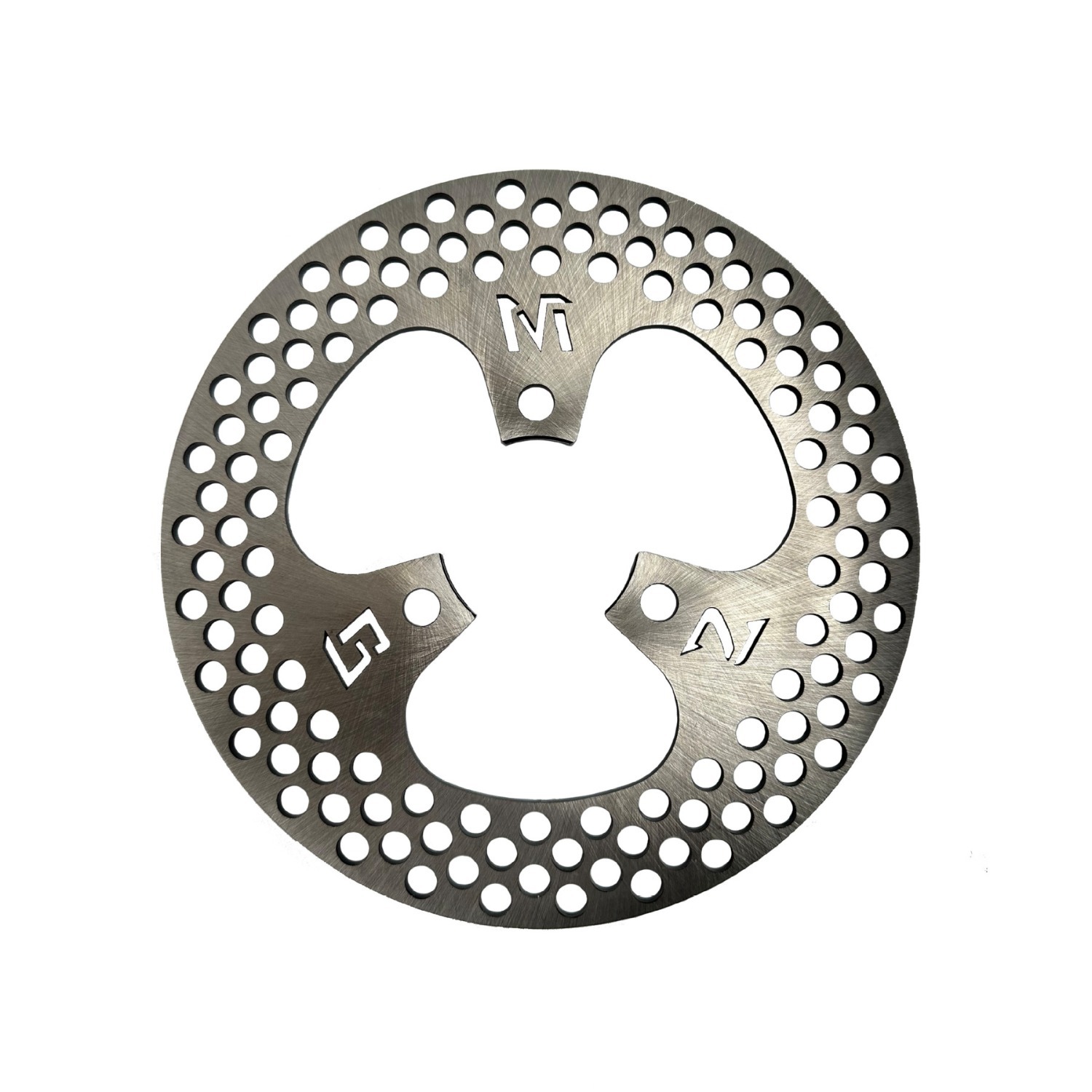 Factory Direct Supply of Mbs Mavericks No. 9 Electric Motorcycle Modified 220m Brake Disc Aircraft Sound Disc Brake Disc Can Be Customized and Changed