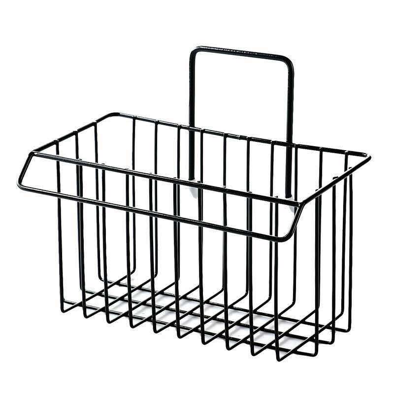 Wrought Iron Drain Rack Drain Basket Sink Side Storage Rack Storage Multifunctional Kitchen Drain Rack Household Drain Cloth
