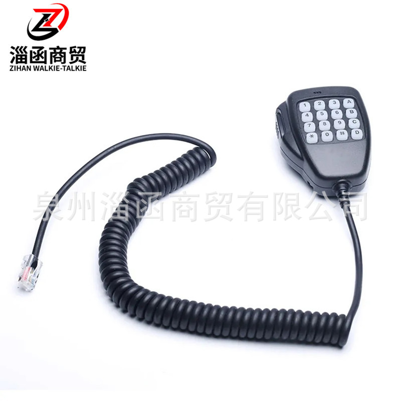 Hm118Tn с кнопкой, ручной микрофон для автомобильного радио, подходит для Ic-706 208H 2200 2100