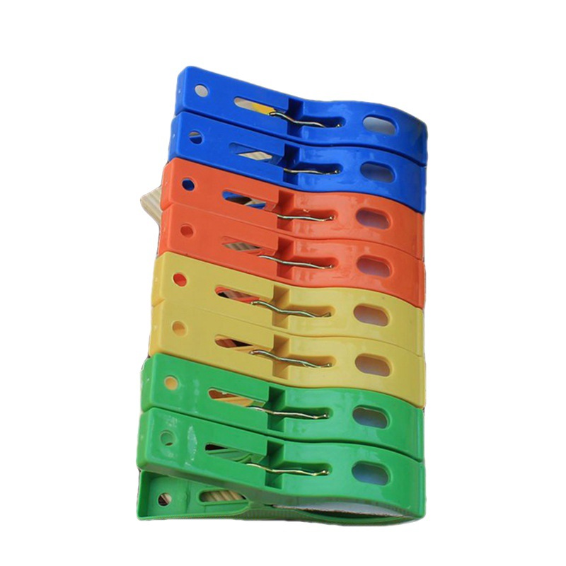 8 Large Quilt Clips, Clothes Drying Clips, Large Clips, Colorful Clips, Plastic Quilt Clips, Wholesale One Yuan