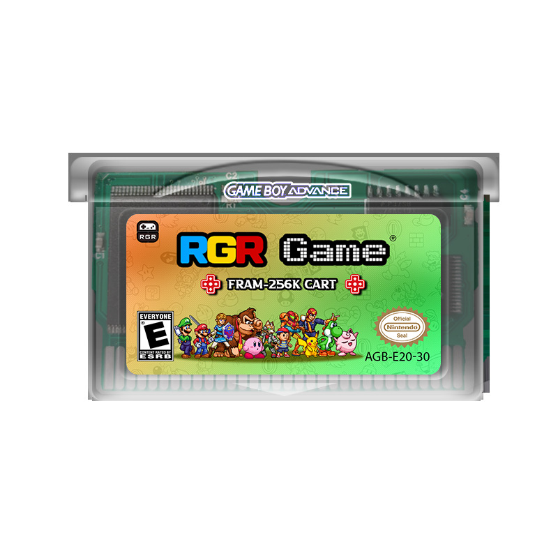 The Complete Collection of Gba Game Cards into Chip 32Mb 1m Flash Memory Chip Memory Card Real-Time Clock