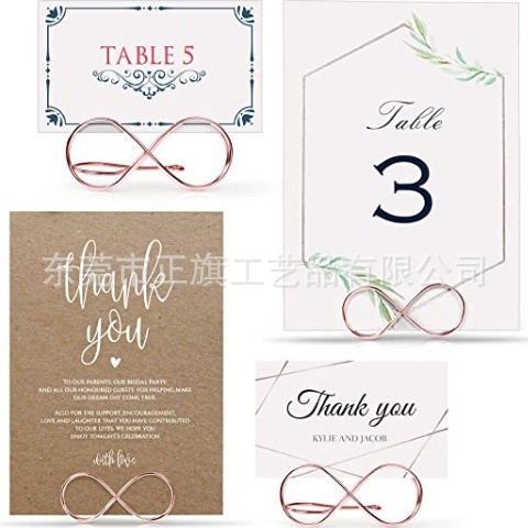 Creative 4 with seat note holder heart-shaped wedding desktop note holder round note holder Peacock round seat holder