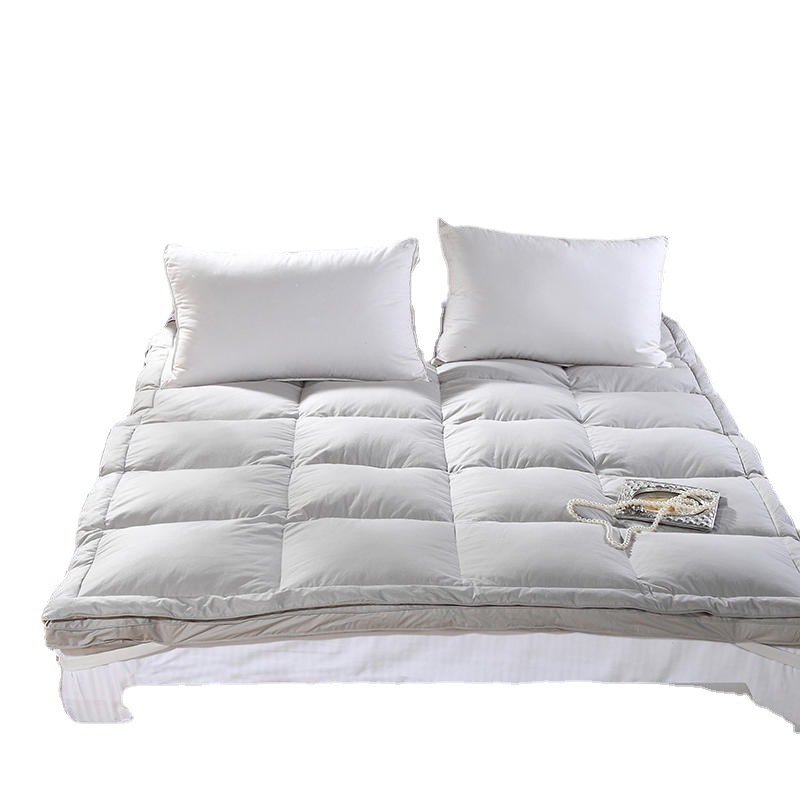Broken Size Clearance Hotel Comfortable Down Mattress Student Cushion Home White Goose Down Warm Bed Mattress Cushion Thickened Cushion