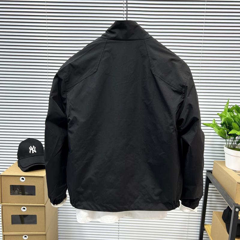 Handsome Micro-Elastic Anti-Wrinkle Spring and Autum Jacket Men's Workwear 2025 New Casual Men's Stand-Up Collar Jacket Jacket