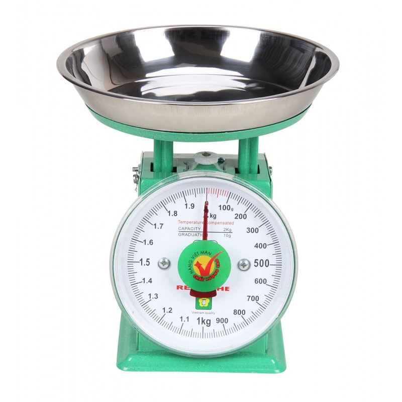 Plate Weighing 1kg 5kg Household Small Table Weighing Food Tray Plate Weighing Old-fashioned Commercial Spring Weighing with Plate