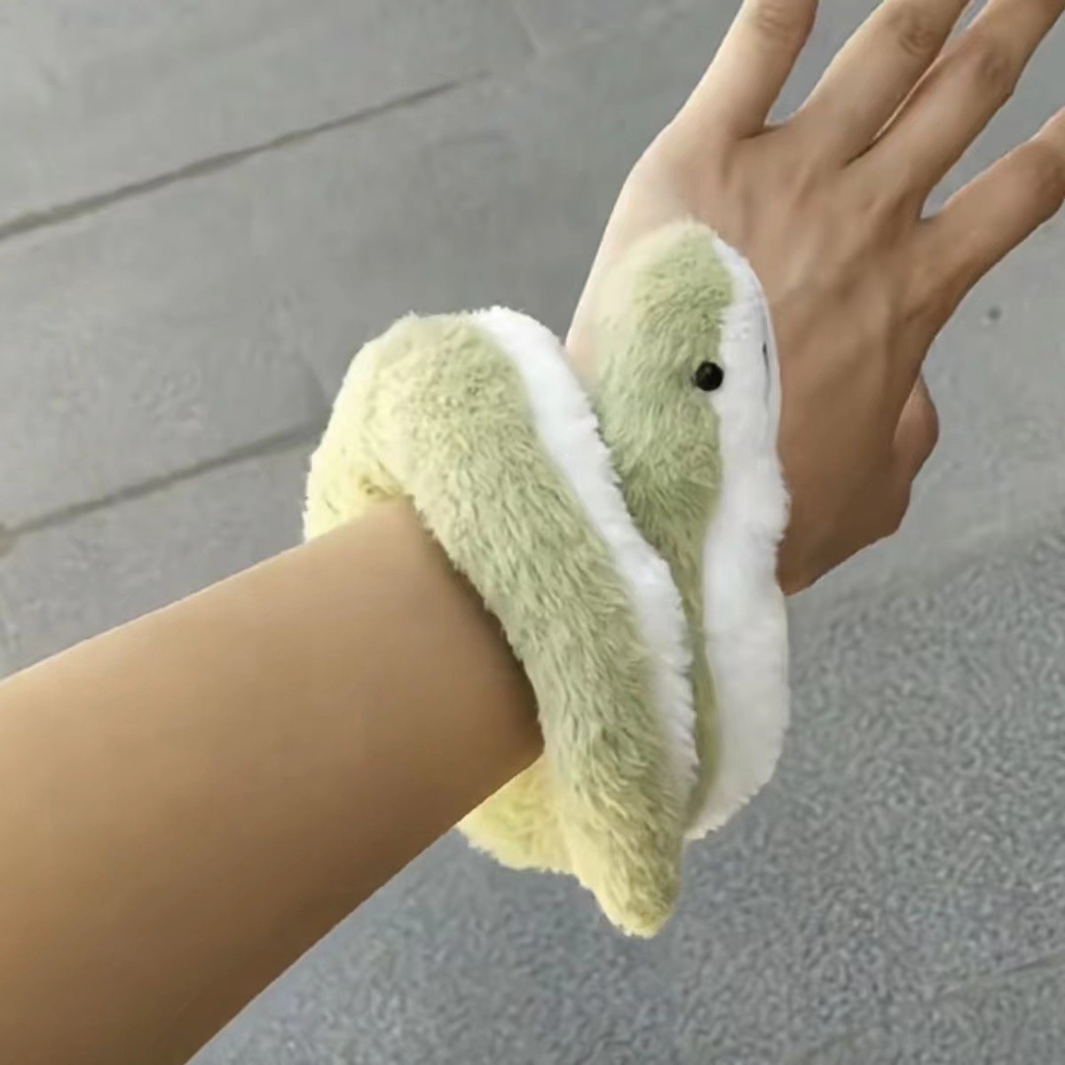 Cute Little Snake Doll Kidsren's Plush Toy Rag Doll Green Snake Doll Sofa Living Room Decoration Year of the Snake Mascot