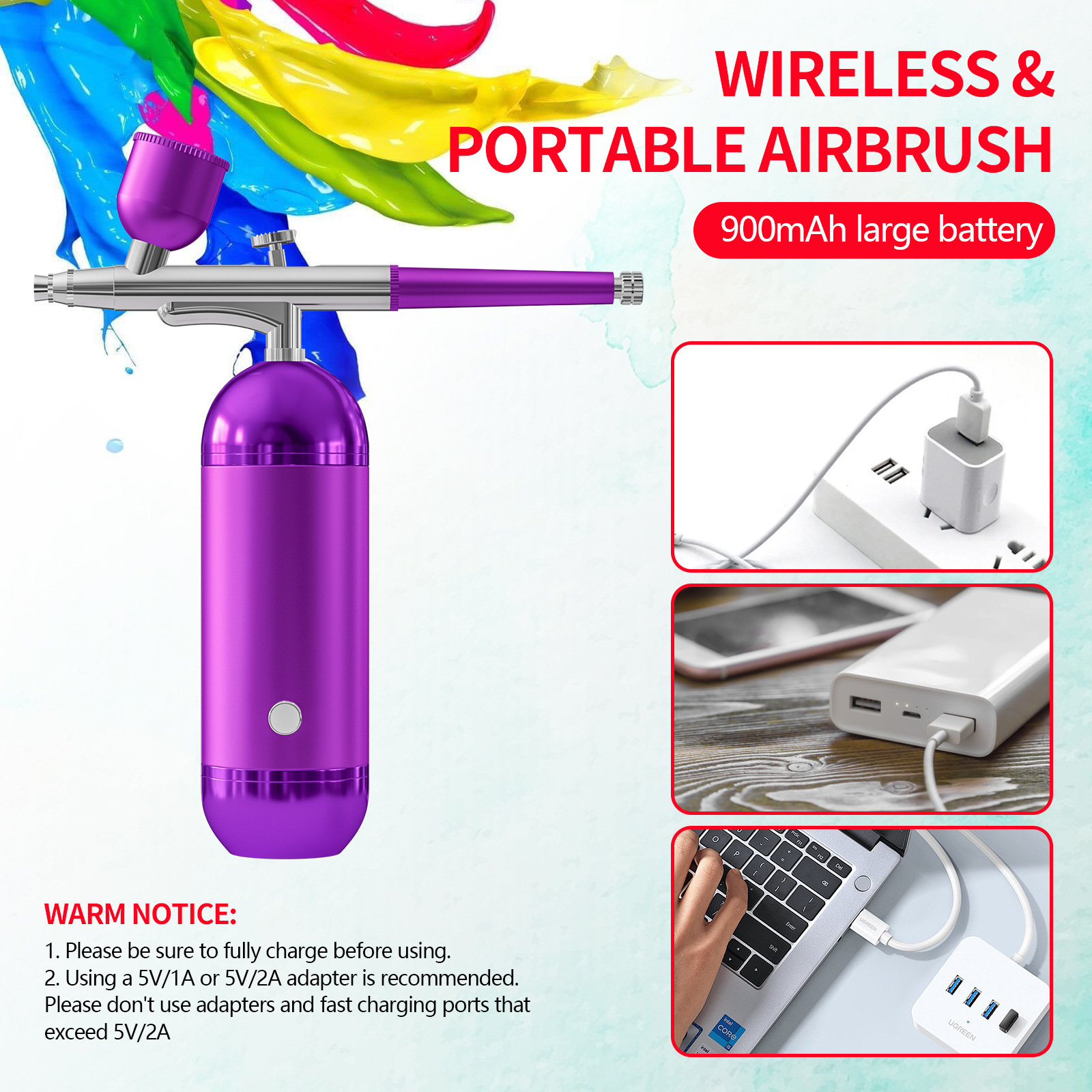 Oxygen Injection Instrument, Household Hydration Instrument, Nano Sprayer, Beauty Instrument, Spray Gun, Beauty Salon Oxygen Injection Beauty Hydration Instrument