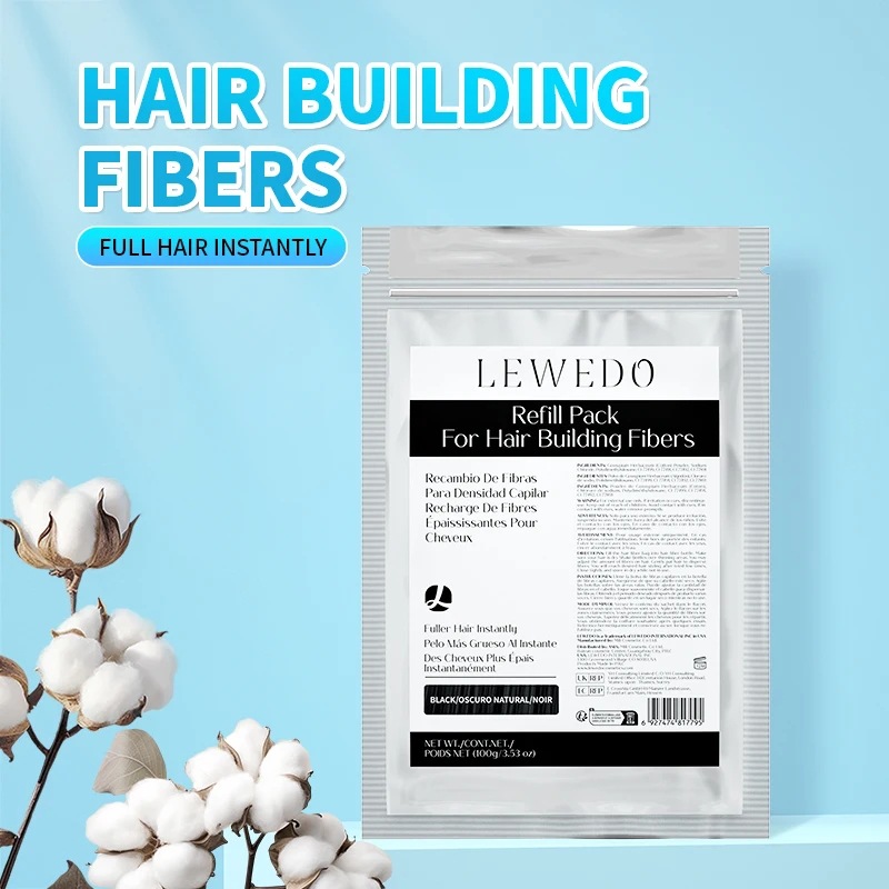 Порошок для волос 100г, мгновенный рост волос, добавка для лечения выпадения волос, кератиновые волокна для создания объема