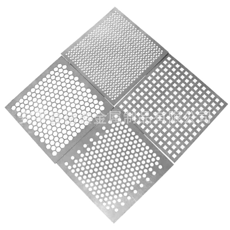 304 Stainless Steel Perforated Plate Filter Mesh Round Hole Screen Perforated Hole Board Construction Ceiling Perforated Baffle