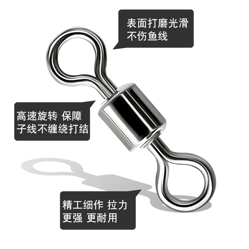 Factory eight ring copper American swivel 8 ring connector wholesale
