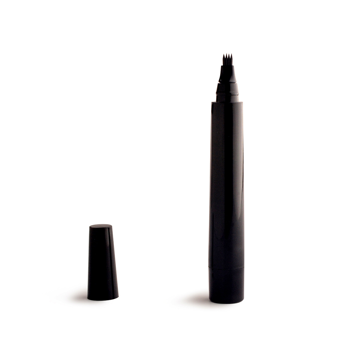 Карандаш для бороды с четырехзубцовым наконечником, без логотипа, новый водонепроницаемый и потоотталкивающий, косметика для мужчин, оптовая продажа