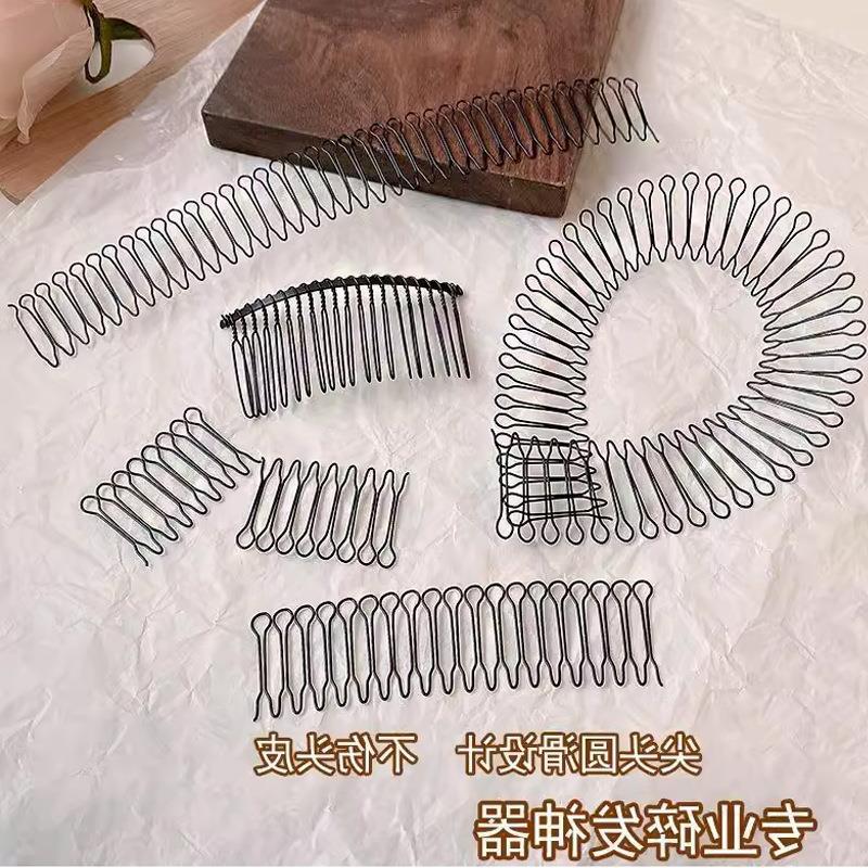 Аксессуары для волос из титановый стали, артефакт для укладки и завершения, набор из трех предметов, невидимый зажим для волос, детская повязка для волос, заколка для волос