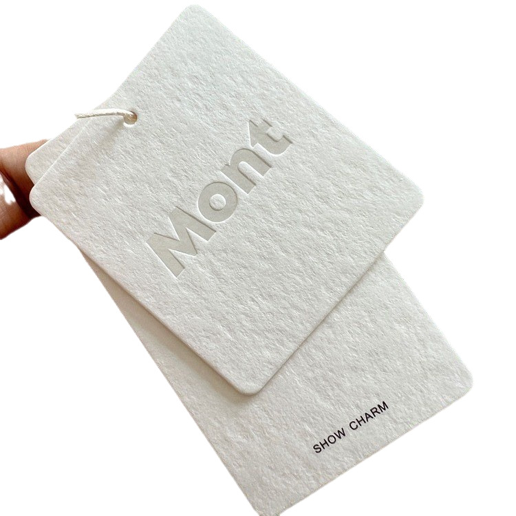 Tag New Special Paper Clothing Store Women's Clothing Label Hanging Tag Trademark Price Certificate Logo Customization