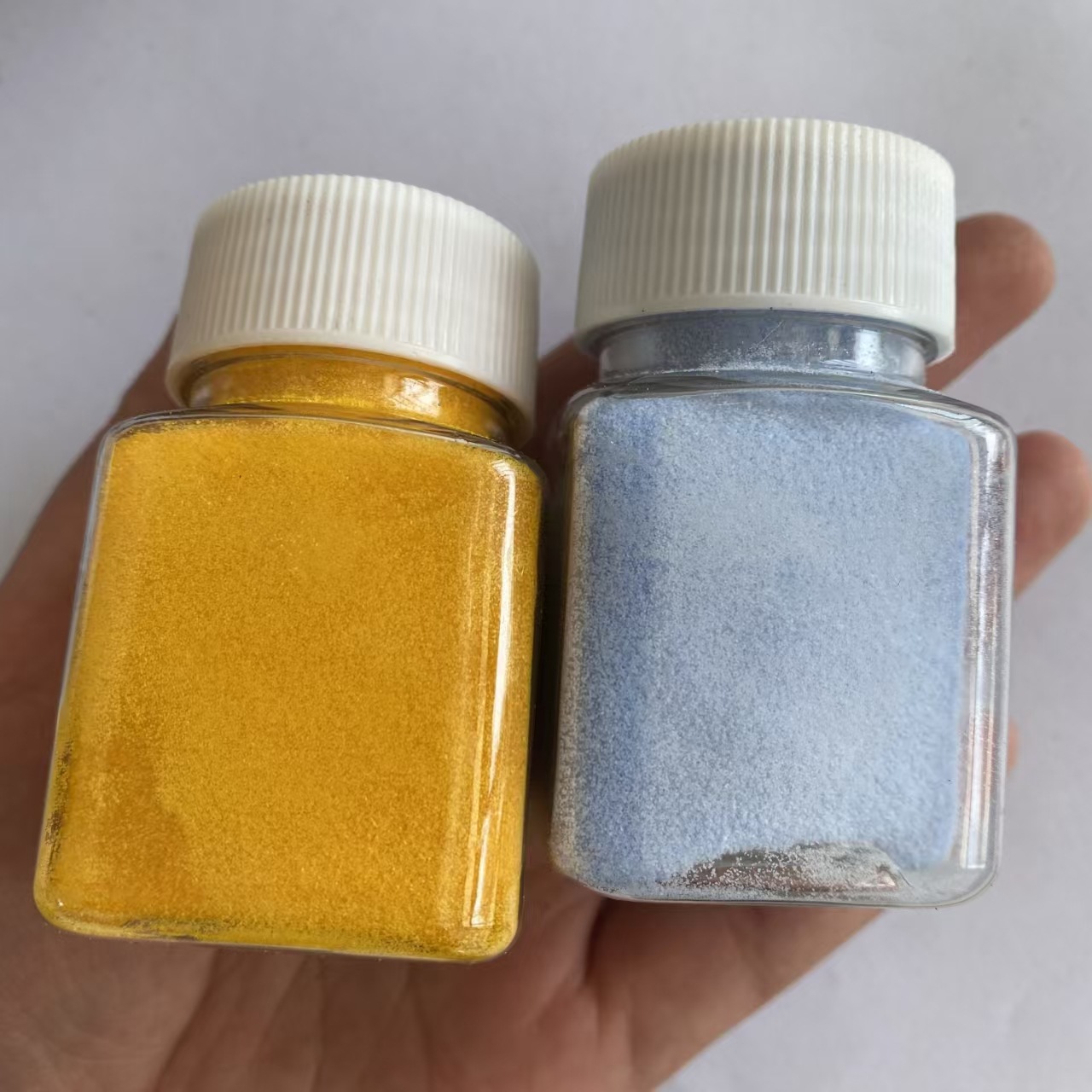 Cloisonné Filigree Enamel Colored Sand Square Bottle 100g Pointed Bottle 80g DIY Handmade Educational Dyeing Fine Sand