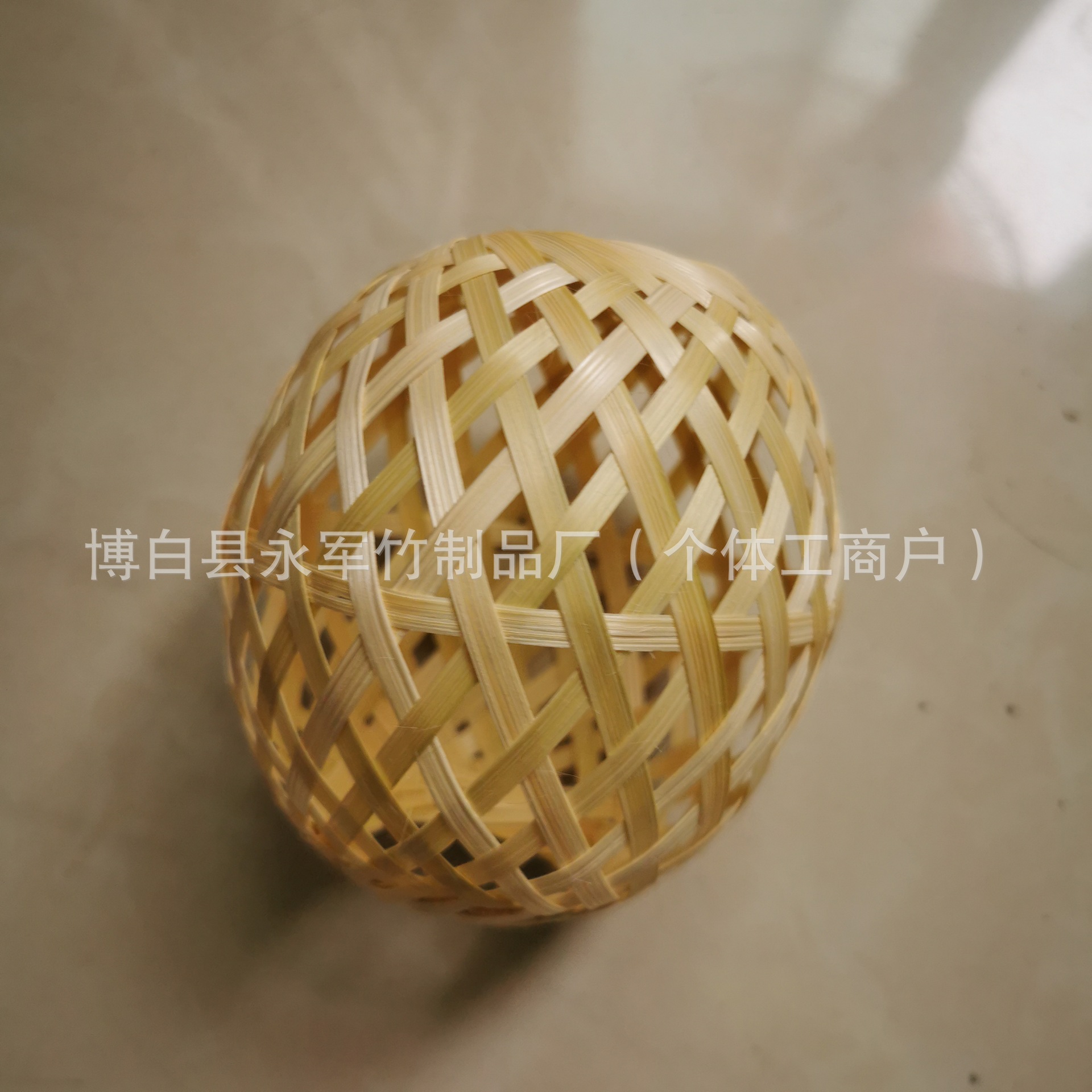 Wholesale Pure Handmade Bamboo Lanterns Large Round DIY Stalls Night Market Popular Bamboo Products Retro Retro Style