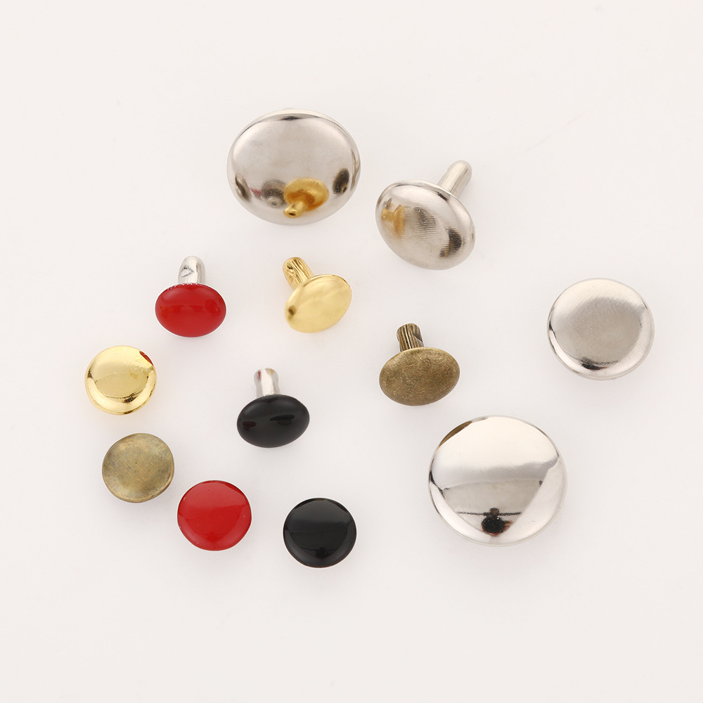 Factory wholesale metal double-sided rivet single-sided nail head nail mushroom double-sided nail specifications complete accessories