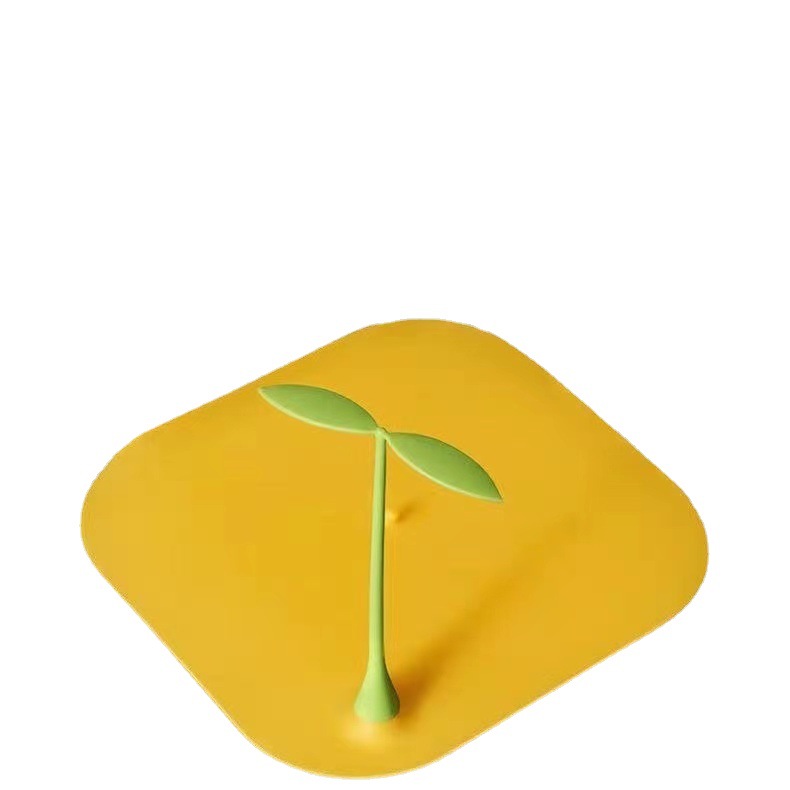 Bathroom bean sprouts floor drain stickers deodorant insect-proof sealing cover silicone pad sewer plug anti-odor floor drain