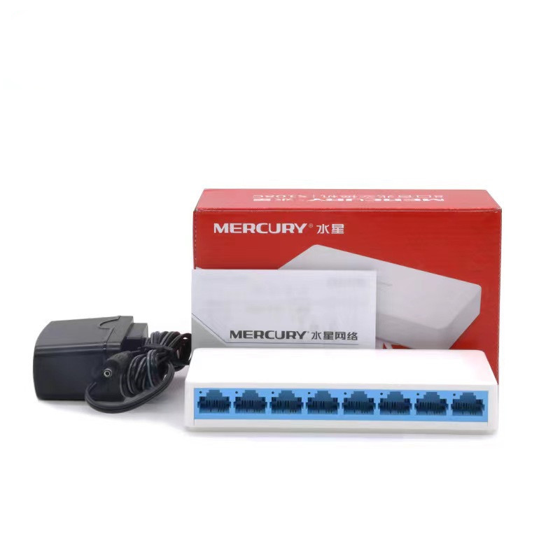 Коммутатор Mercury 8-портовый 100 м S108C для разделения сетевых кабелей