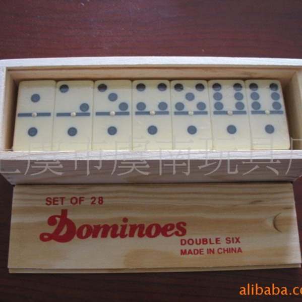 Деревянные домино в коробке с логотипом, резные домино, развлекательные игровые карты