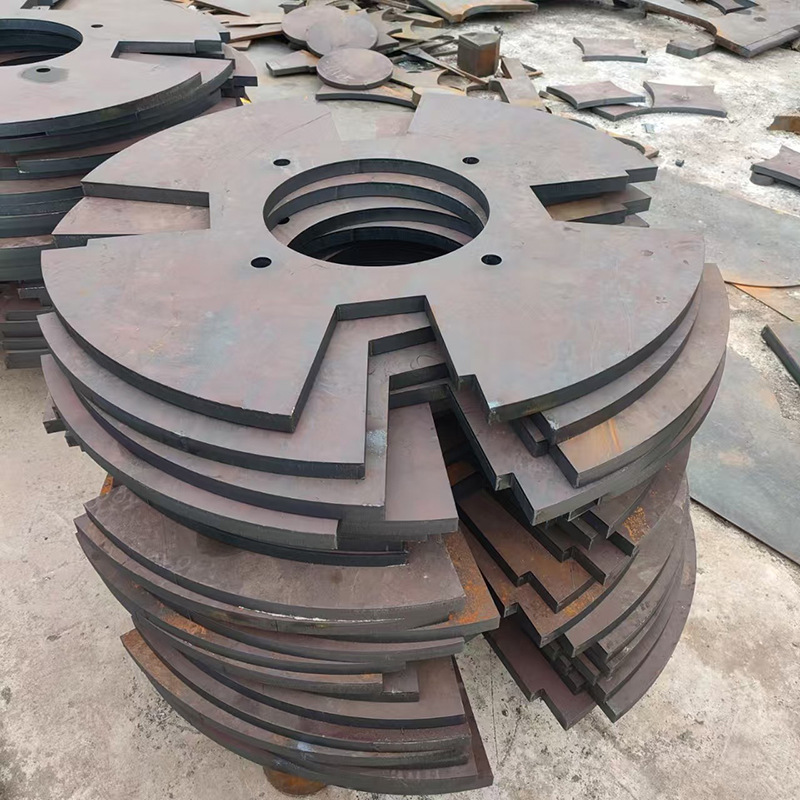 Nm500 Steel Plate Processing and Production No. 45 Thick Steel Plate Q235B Iron Plate Laser Cutting Q355B Manganese Plate Wear-Resistant Plate