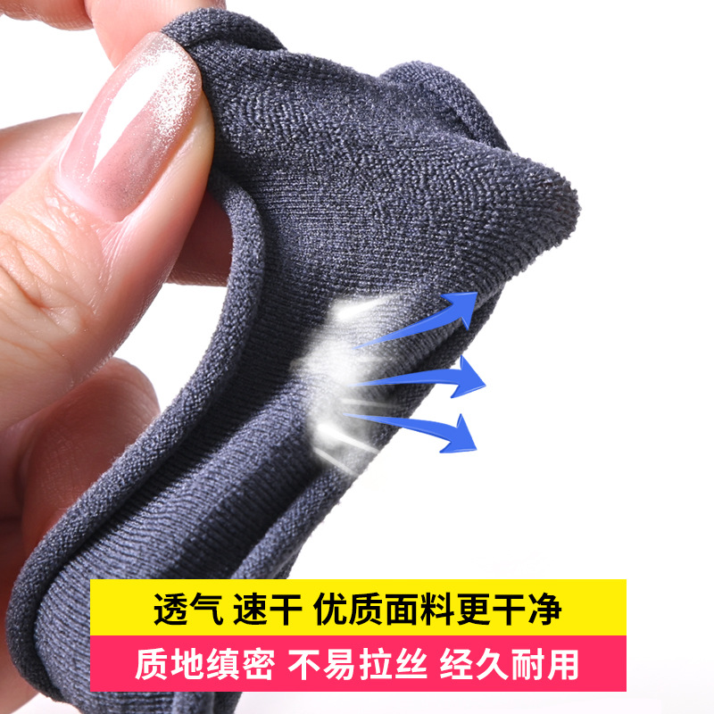 Hair Tie Rubber Band for Women, High Elasticity, Durable, Thick Hair Rope, Simple Hair Binding, Black Hair Ring for Braids