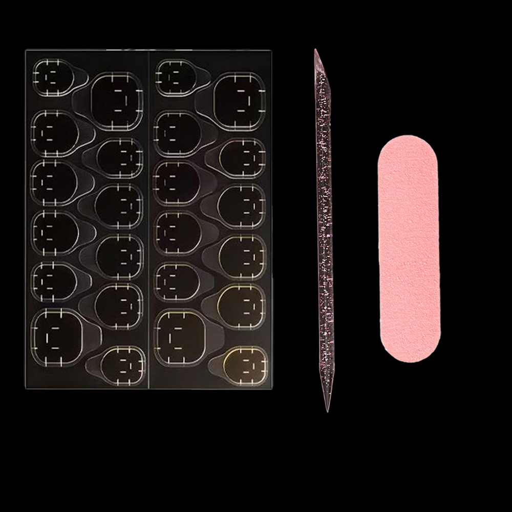 Одноразовый набор для маникюра, алкогольные салфетки, деревянные палочки, материалы для ногтей DIY