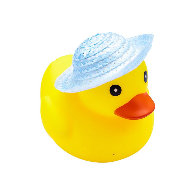 Children's Water Play Toys Vinyl Duck Accessories Little Duck Rocking Chair Sunglasses Toy Accessories Milk Tea Shop Gifts